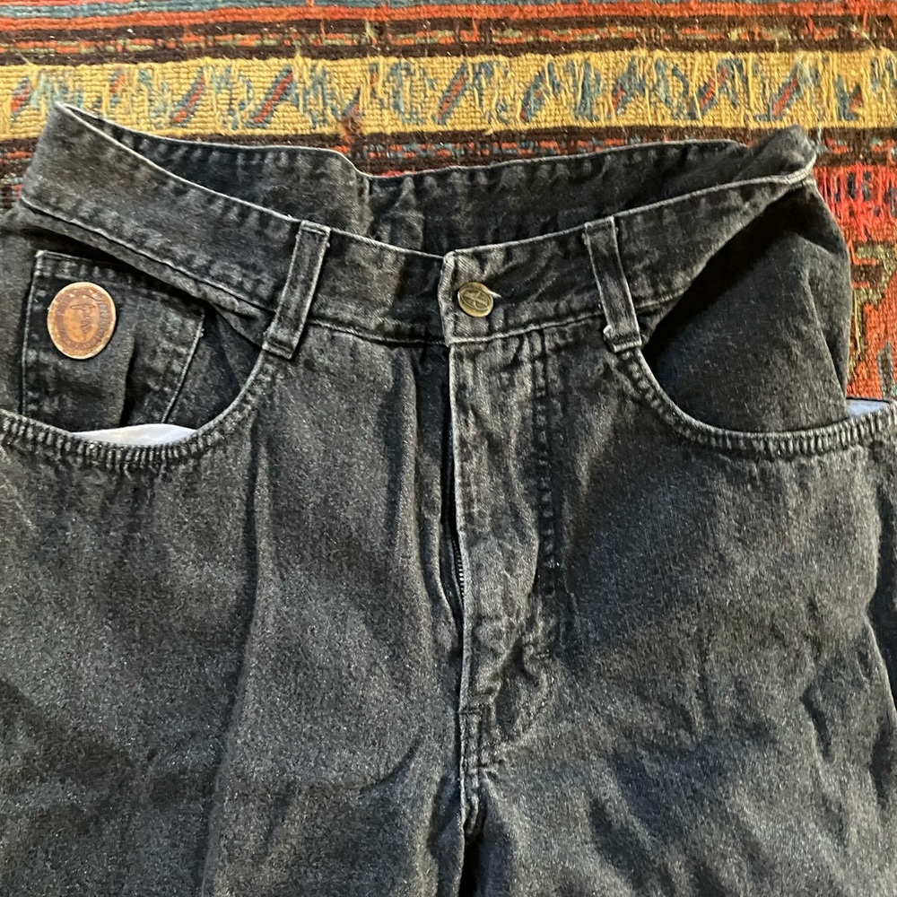 Trussardi Black Jeans Made in Italy